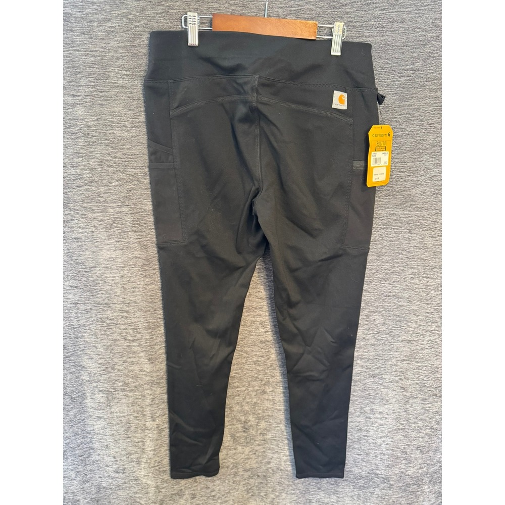 Carhartt Force Fitted Lightweight Utility Leggings Black 103609 Womens Medium‎